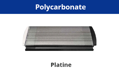 Volet Polycarbonate Platine