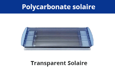 Volet Polycarbonate Transparent Solaire